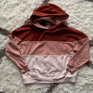 American Eagle Color Block Sweatshirt